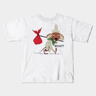 Lazy Rat What Kids T-Shirt